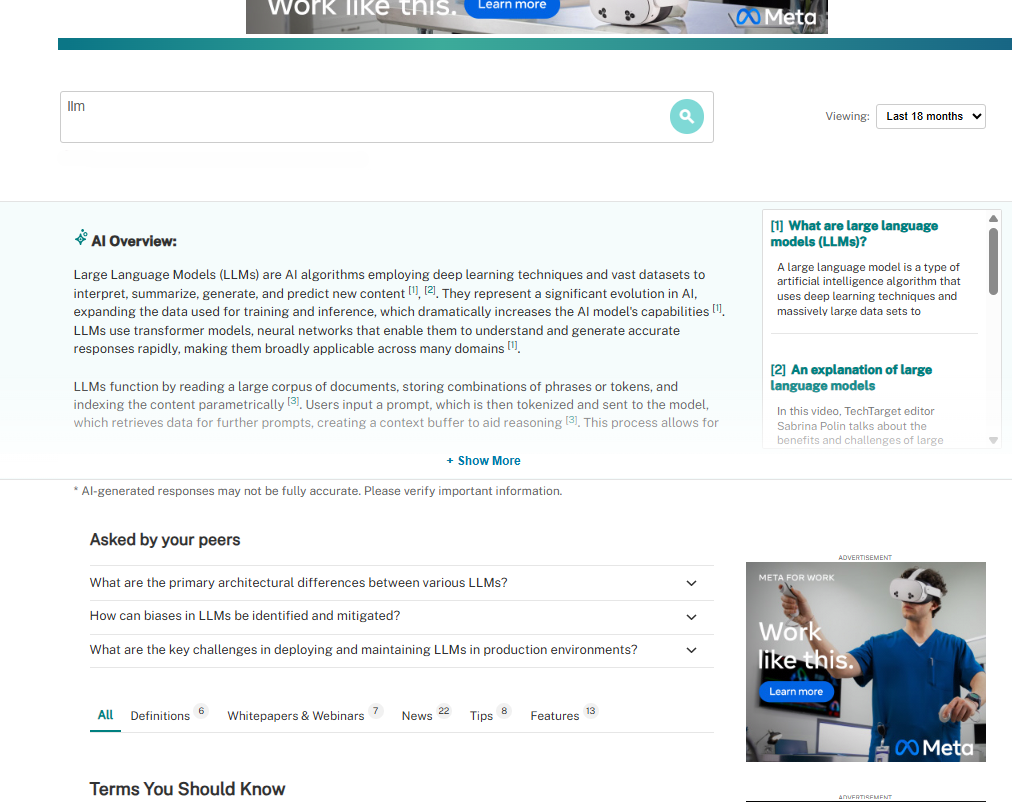 Summary & Citations UX