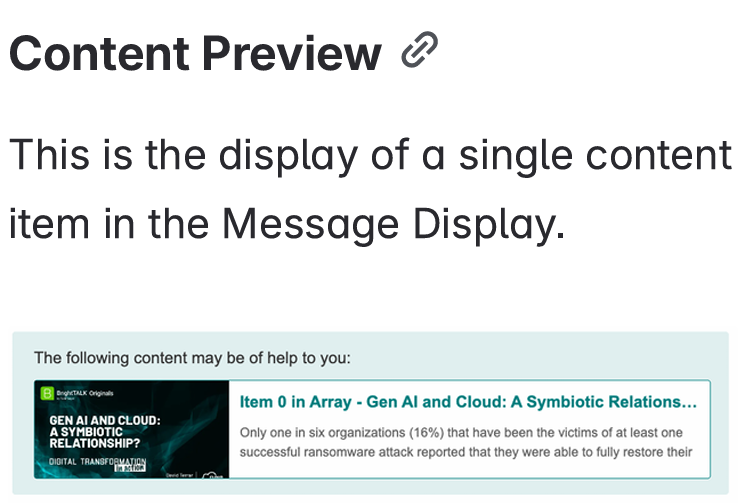 Content Suggesting